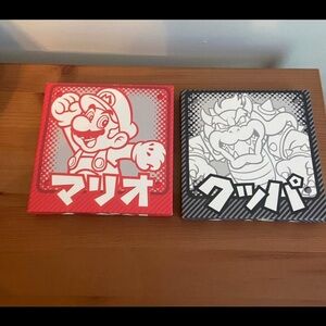 Mario & Bowser Printed Canvas Set